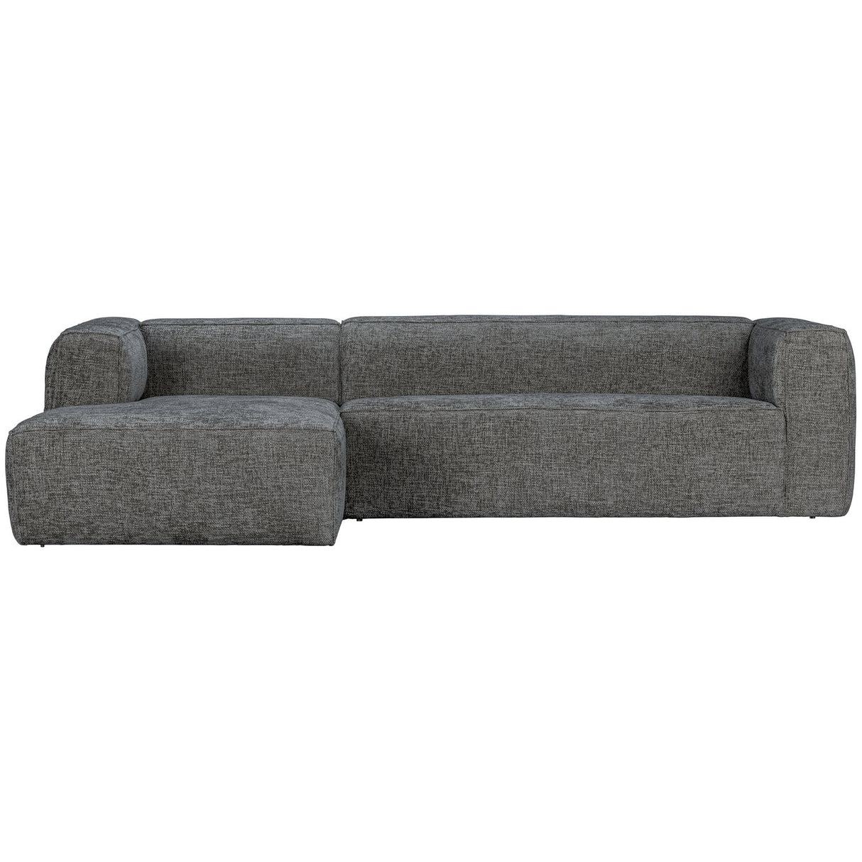 Bean Hoekbank Links Grove Melange Stof Terrazzo van WOOOD – Luxe comfort op maat van PureWonen. Vraag naar de beste prijs.
