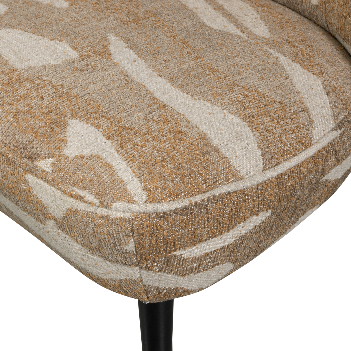 Sara Fauteuil Geweven Stof Camouflage Dessin Zand