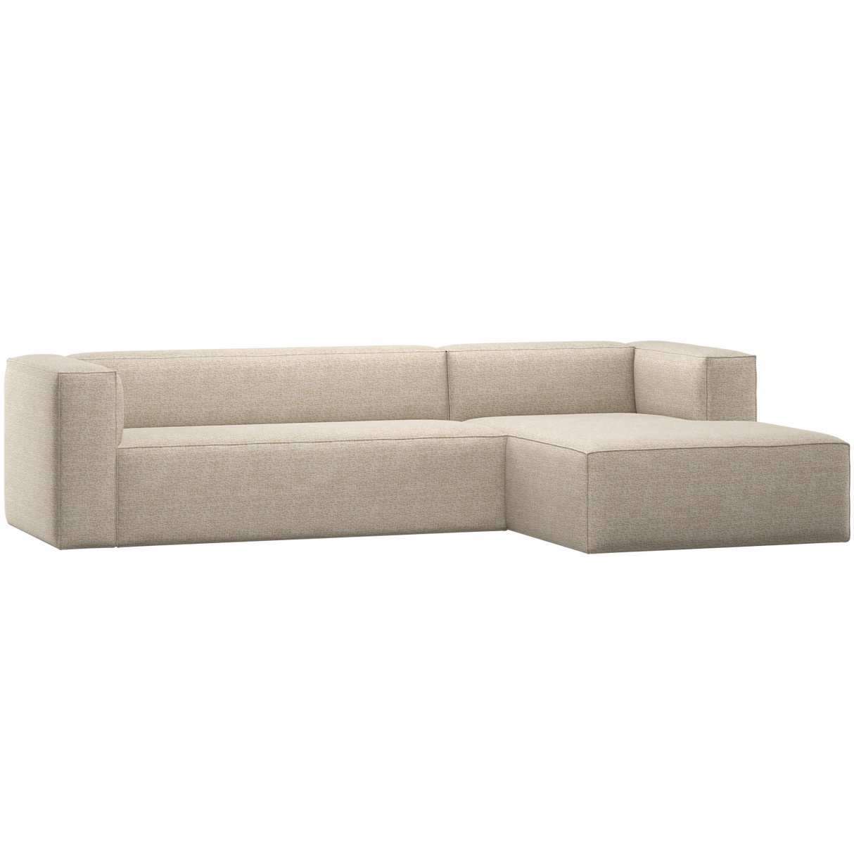 Bean Hoekbank Rechts Beige Melange