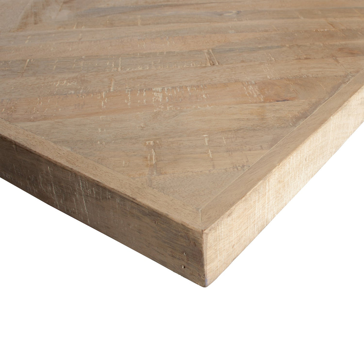 Tablo Tafelblad Mango Visgraat 200 X90 van WOOOD – Luxe comfort op maat van PureWonen. Vraag naar de beste prijs.