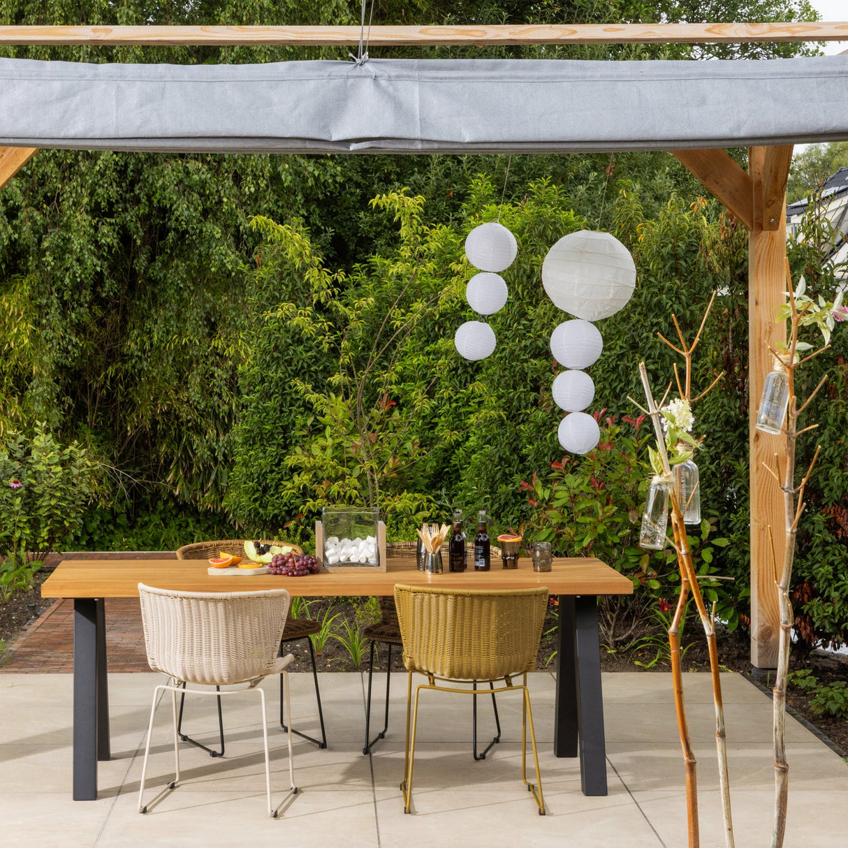 Wings Tuinstoel Zand Set Van 2