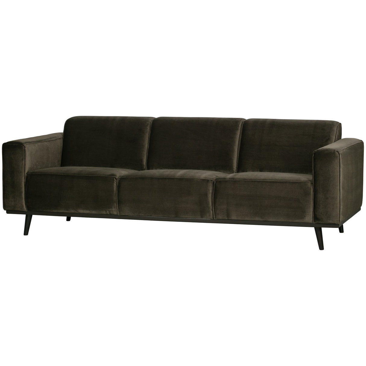 Statement 3 Zits Bank 230 Cm Velvet Warm Groen