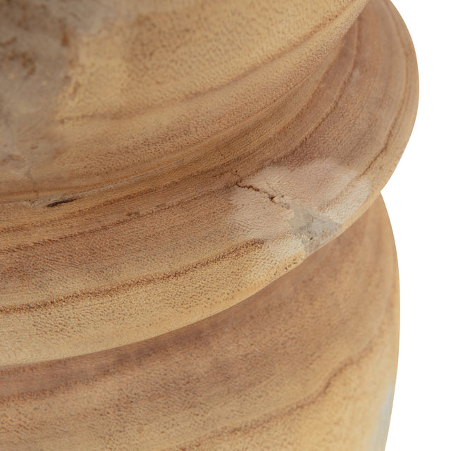 Bikkel Kruk Hout Naturel 40x O28 Cm van WOOOD – Luxe comfort op maat van PureWonen. Vraag naar de beste prijs.