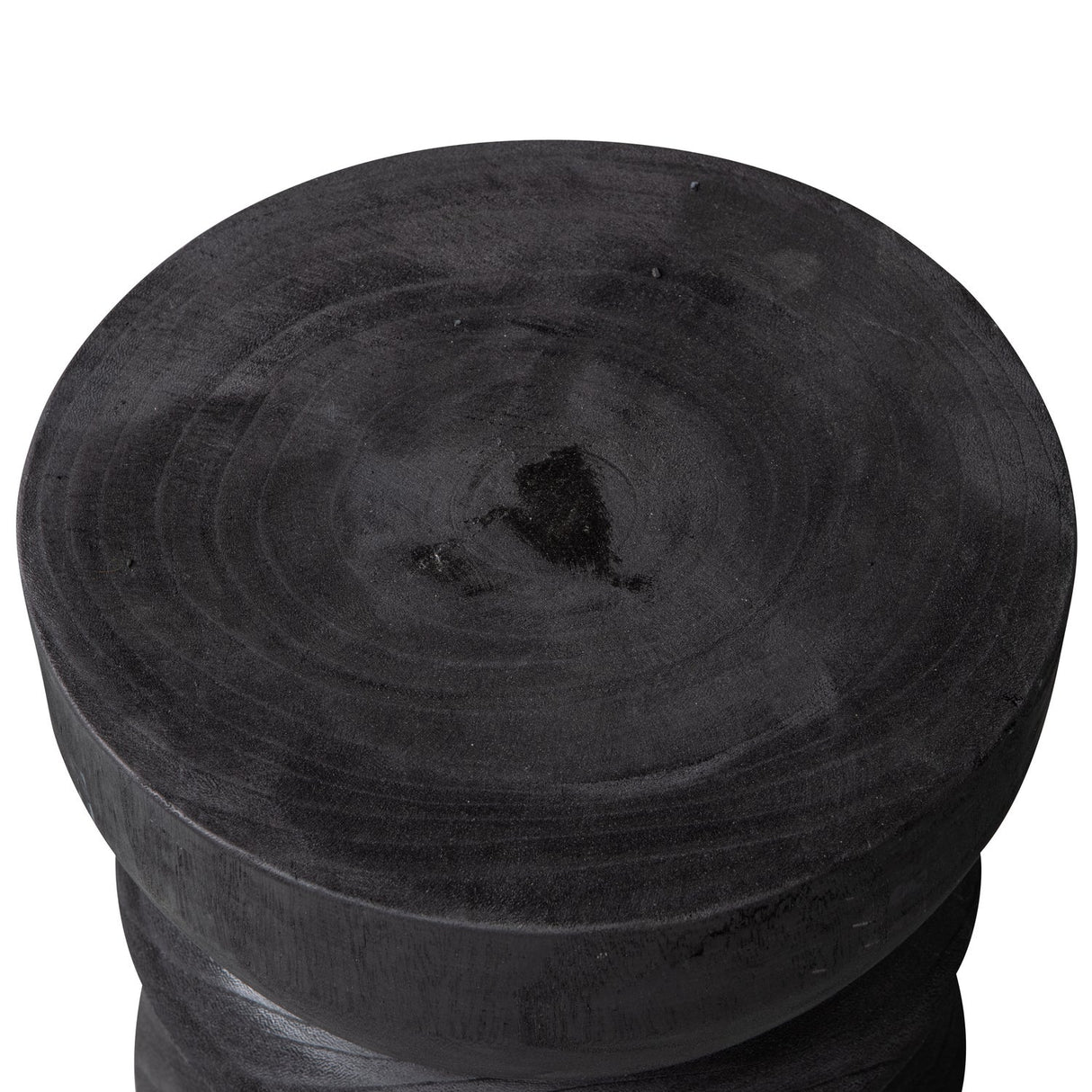 Bikkel Kruk Hout Zwart 40x O28 Cm van WOOOD – Luxe comfort op maat van PureWonen. Vraag naar de beste prijs.