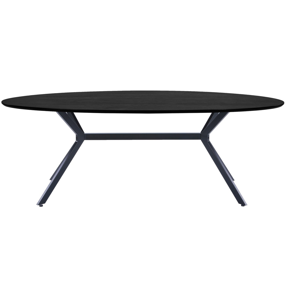 Bruno Eettafel Ovaal Mdf Zwart 220x100 Cm van WOOOD – Luxe comfort op maat van PureWonen. Vraag naar de beste prijs.