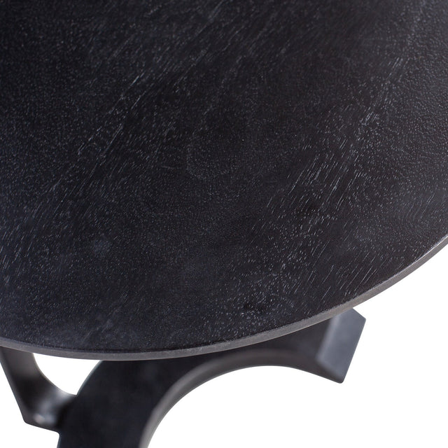 Floor Bijzettafel Hout/Metaal Zwart van WOOOD – Luxe comfort op maat van PureWonen. Vraag naar de beste prijs.