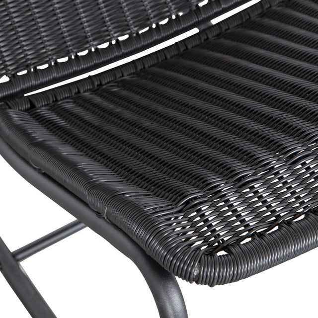 Tom Tuin Schommelstoel Zwart van WOOOD – Luxe comfort op maat van PureWonen. Vraag naar de beste prijs.