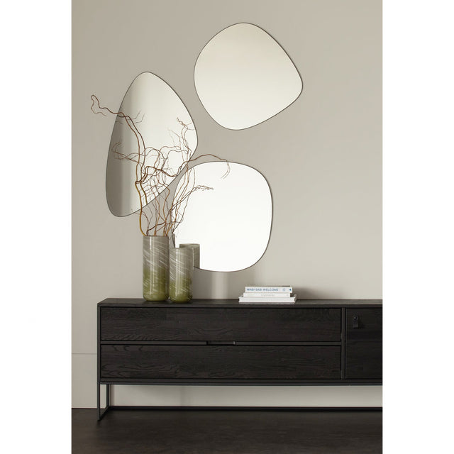 Philou Spiegel Zwart 80x50 Cm van WOOOD – Luxe comfort op maat van PureWonen. Vraag naar de beste prijs.