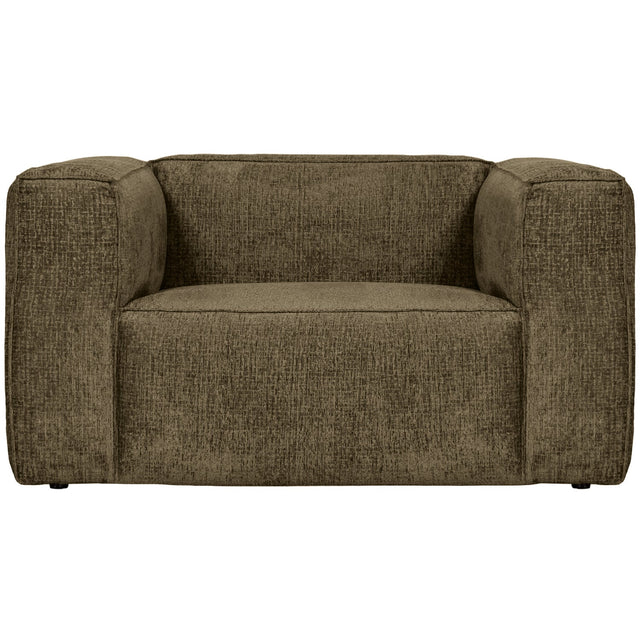 Bean Fauteuil Structure Velvet Moss van WOOOD – Luxe comfort op maat van PureWonen. Vraag naar de beste prijs.