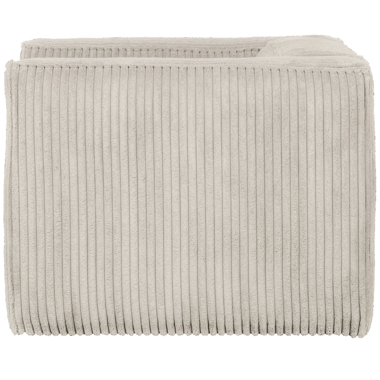 BEAN FAUTEUIL GROVE RIBSTOF NATUREL van WOOOD – Luxe comfort op maat van PureWonen. Vraag naar de beste prijs.