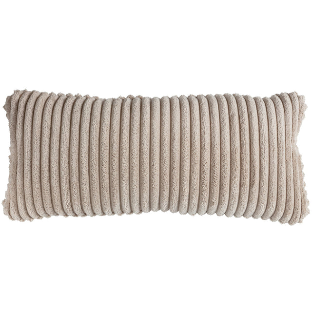 BEAN KUSSEN GROVE RIBSTOF TRAVERTIN van WOOOD – Luxe comfort op maat van PureWonen. Vraag naar de beste prijs.