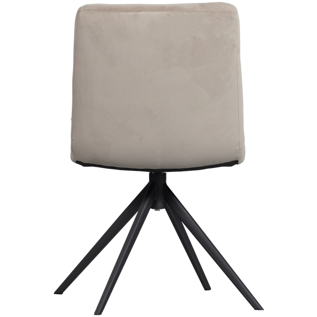 Vinny Draaistoel Velvet Zand van WOOOD – Luxe comfort op maat van PureWonen. Vraag naar de beste prijs.