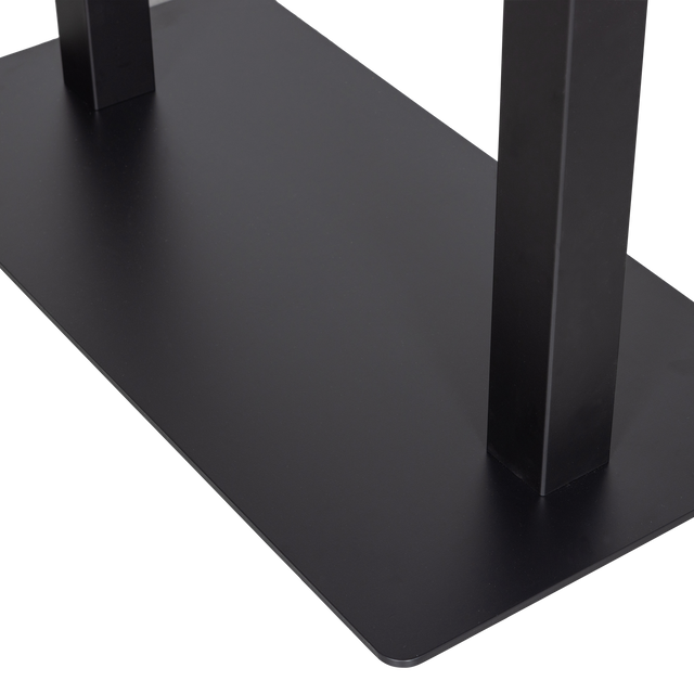 Bistro Dubbele Vierkante Buisvoet Metaal Zwart 72x80x40 Cm van WOOOD – Luxe comfort op maat van PureWonen. Vraag naar de beste prijs.