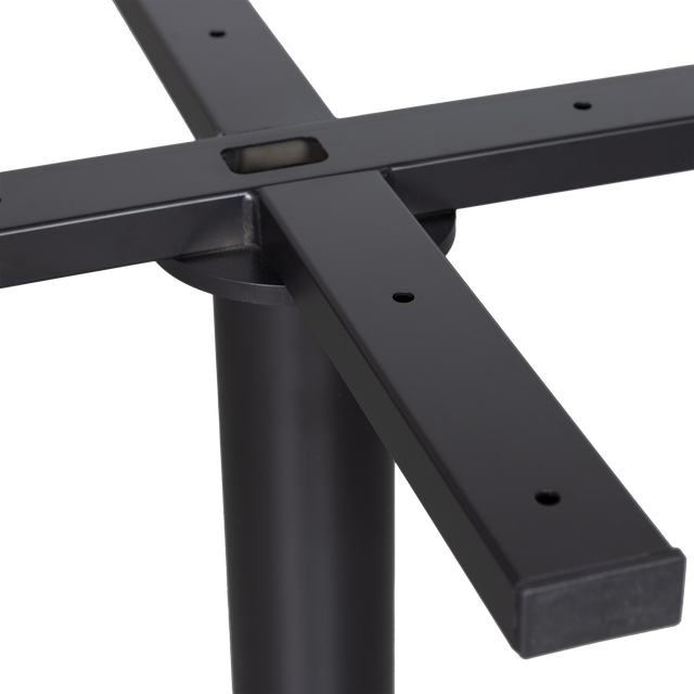 Bistro Ronde Buisvoet Metaal Zwart 72x O54 Cm van WOOOD – Luxe comfort op maat van PureWonen. Vraag naar de beste prijs.