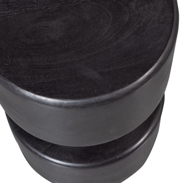 Tuve Bijzettafel Hout Bruin/Zwart van WOOOD – Luxe comfort op maat van PureWonen. Vraag naar de beste prijs.