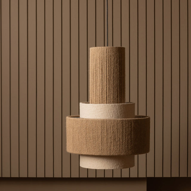 Pelle Hanglamp Touw Naturel van WOOOD – Luxe comfort op maat van PureWonen. Vraag naar de beste prijs.