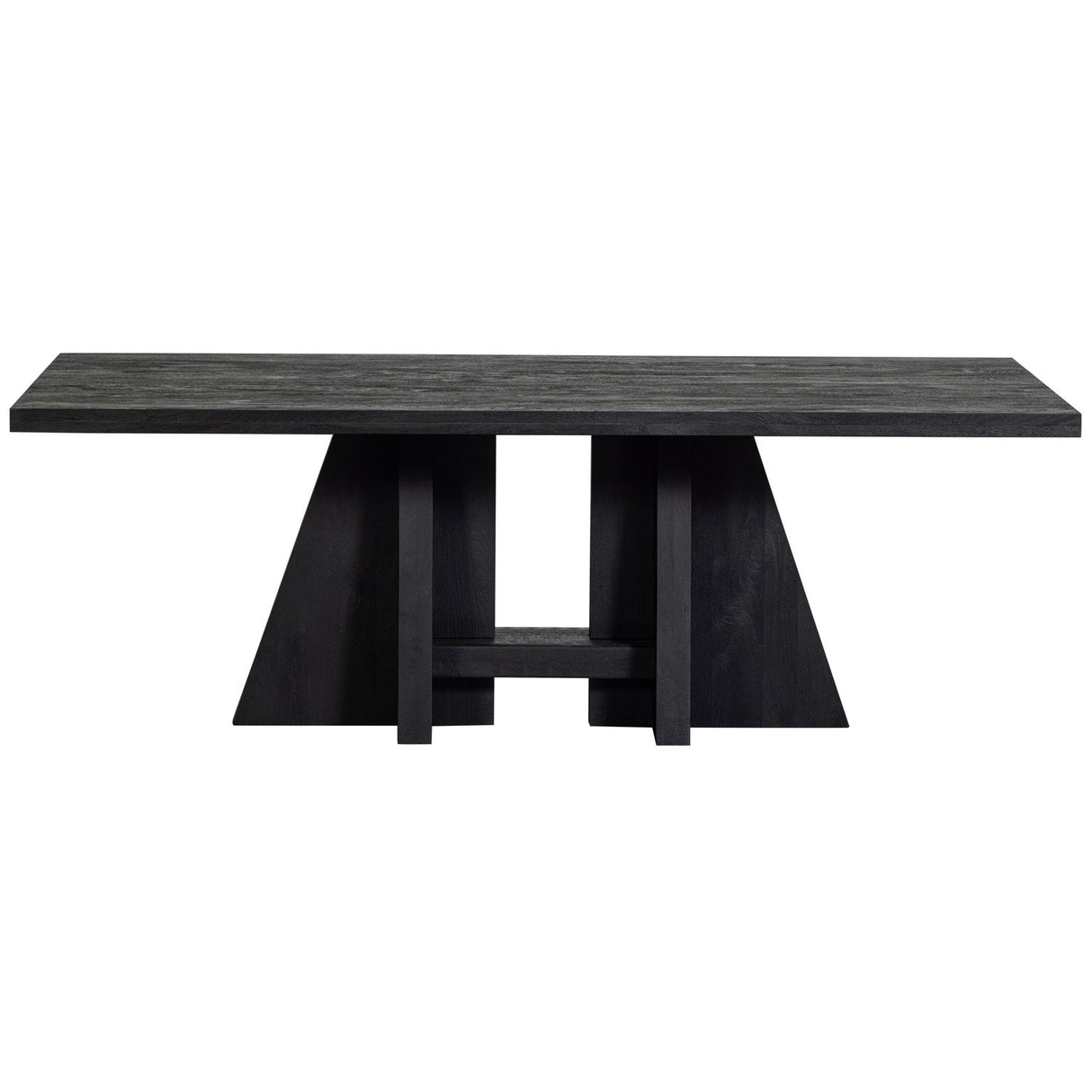 Kean Eettafel Met Middenpoot Mango Zwart 220x100 Cm van WOOOD – Luxe comfort op maat van PureWonen. Vraag naar de beste prijs.