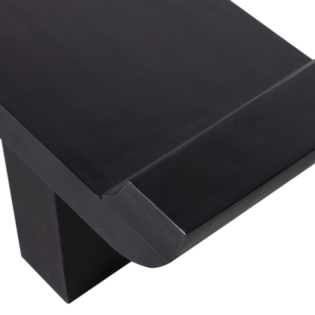 Lox Bankje Met Opstaande Randen Hout Zwart van WOOOD – Luxe comfort op maat van PureWonen. Vraag naar de beste prijs.