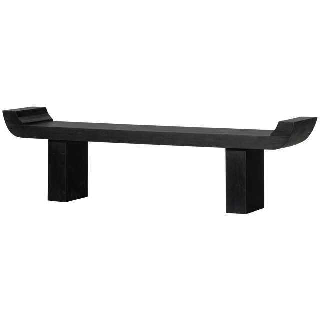 Lox Bankje Met Opstaande Randen Hout Zwart van WOOOD – Luxe comfort op maat van PureWonen. Vraag naar de beste prijs.