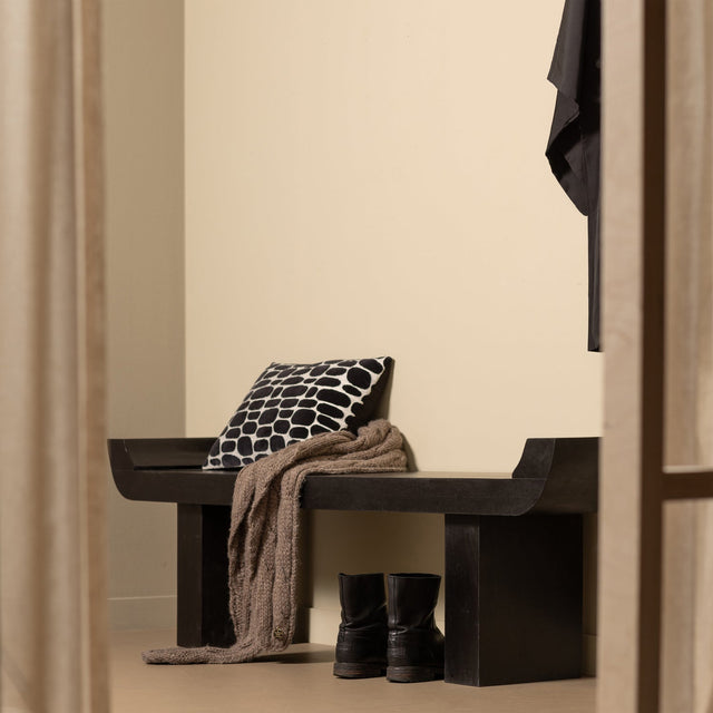 Lox Bankje Met Opstaande Randen Hout Zwart van WOOOD – Luxe comfort op maat van PureWonen. Vraag naar de beste prijs.