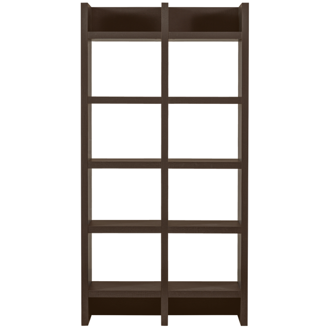 Timo Open Kast Mdf Donkerbruin 195x100x40 Cm van WOOOD – Luxe comfort op maat van PureWonen. Vraag naar de beste prijs.