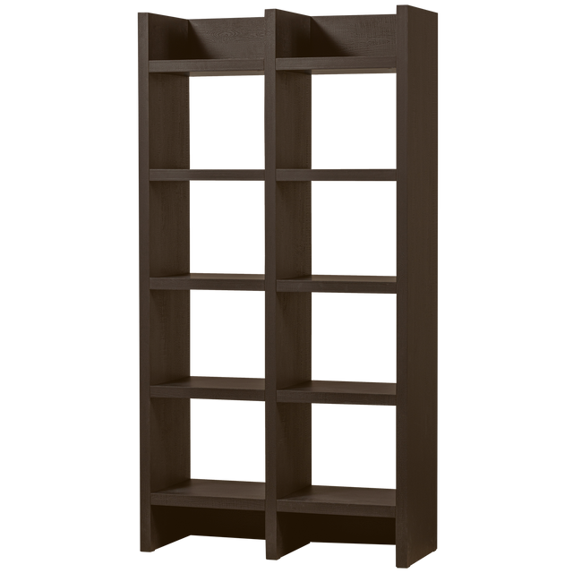 Timo Open Kast Mdf Donkerbruin 195x100x40 Cm van WOOOD – Luxe comfort op maat van PureWonen. Vraag naar de beste prijs.