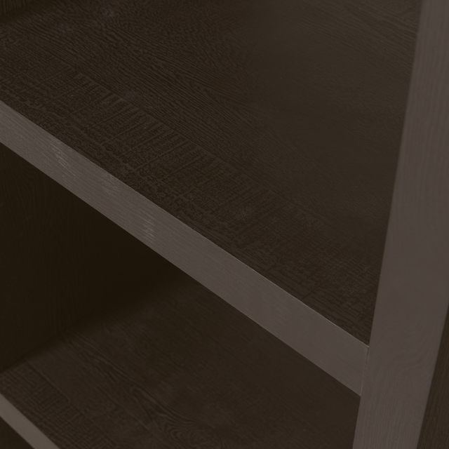 Timo Open Kast Mdf Donkerbruin 195x50x40 Cm van WOOOD – Luxe comfort op maat van PureWonen. Vraag naar de beste prijs.