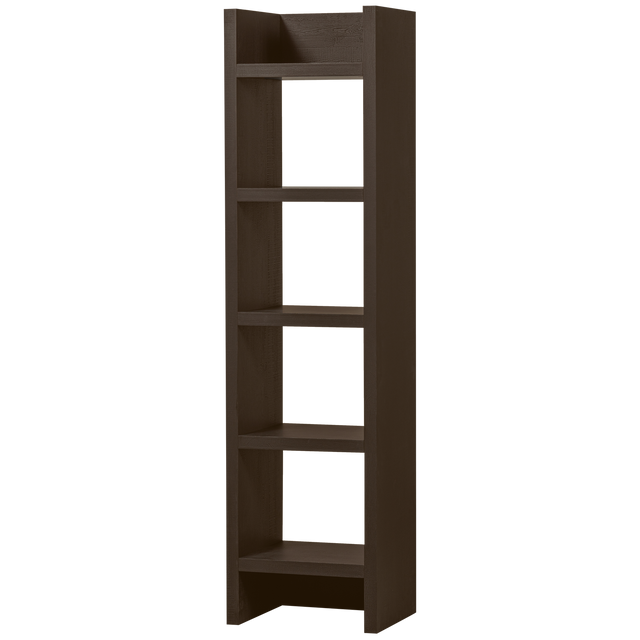 Timo Open Kast Mdf Donkerbruin 195x50x40 Cm van WOOOD – Luxe comfort op maat van PureWonen. Vraag naar de beste prijs.