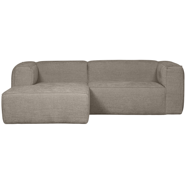 Bean Chaise Longue Links Grove Melange Travertin van WOOOD – Luxe comfort op maat van PureWonen. Vraag naar de beste prijs.
