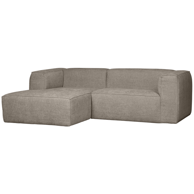 Bean Chaise Longue Links Grove Melange Travertin van WOOOD – Luxe comfort op maat van PureWonen. Vraag naar de beste prijs.