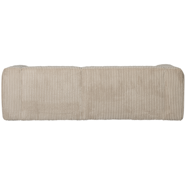 Bean Chaise Longue Rechts Grove Ribstof Travertin van WOOOD – Luxe comfort op maat van PureWonen. Vraag naar de beste prijs.