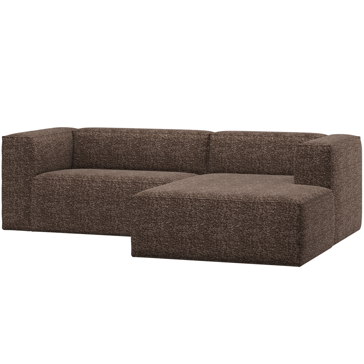 Bean Chaise Longue Bank Rechts Bruin Melange