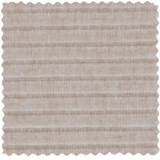 Mojo Eetbankje 84 Cm Met Rugleuning Ribstof Ecru