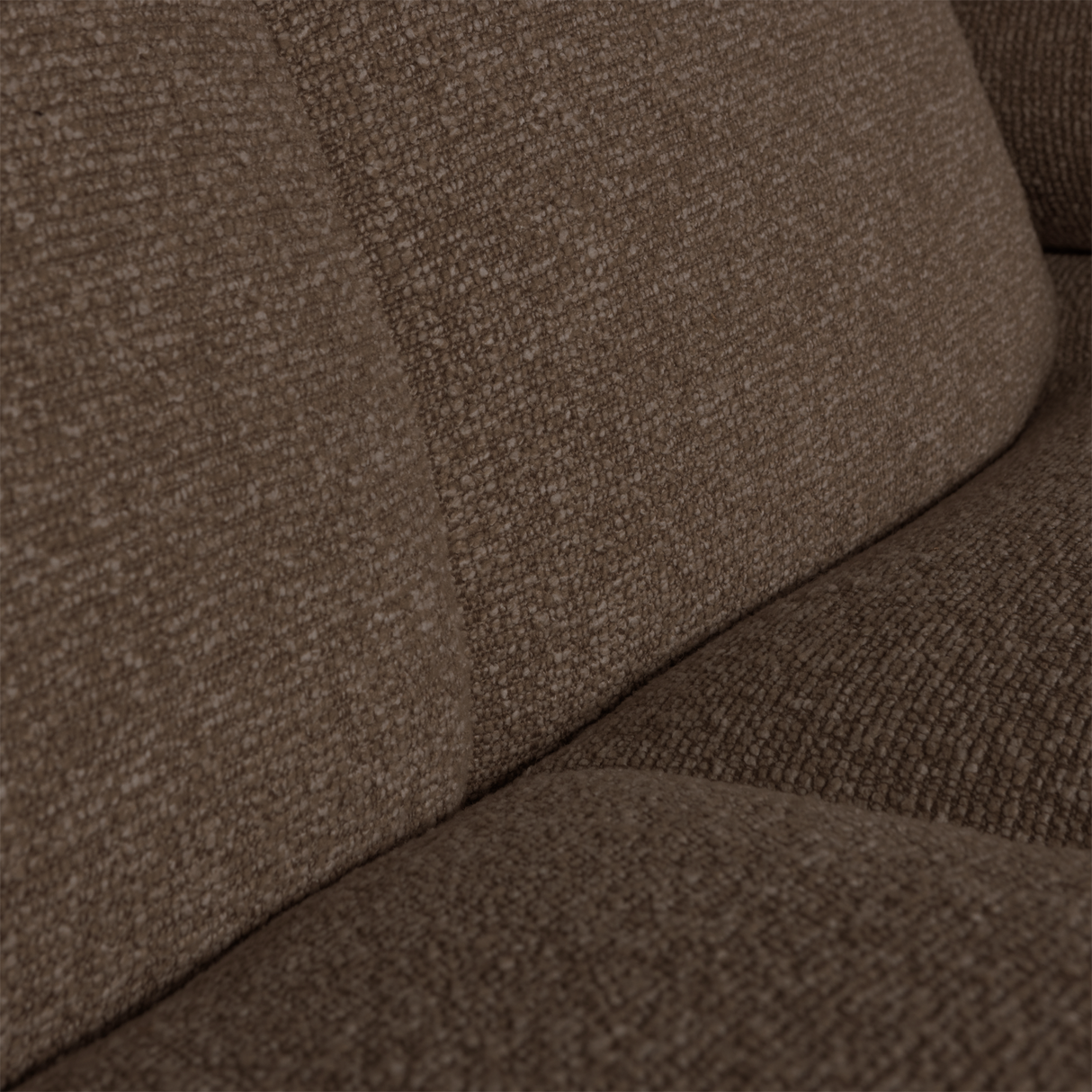 Mojo Chaise Longue Bank Links Boucle Bruin Melange