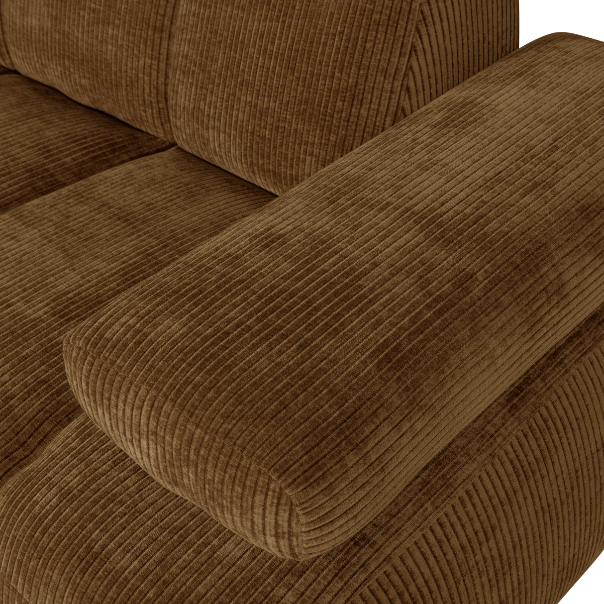 Mojo 1,5 Zits Element Arm Rechts Ribstof Honinggeel van WOOOD – Luxe comfort op maat van PureWonen. Vraag naar de beste prijs.