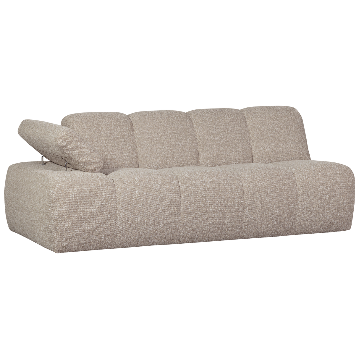 Mojo 2 Zits Element Arm Links Boucle Beige Melange van WOOOD – Luxe comfort op maat van PureWonen. Vraag naar de beste prijs.