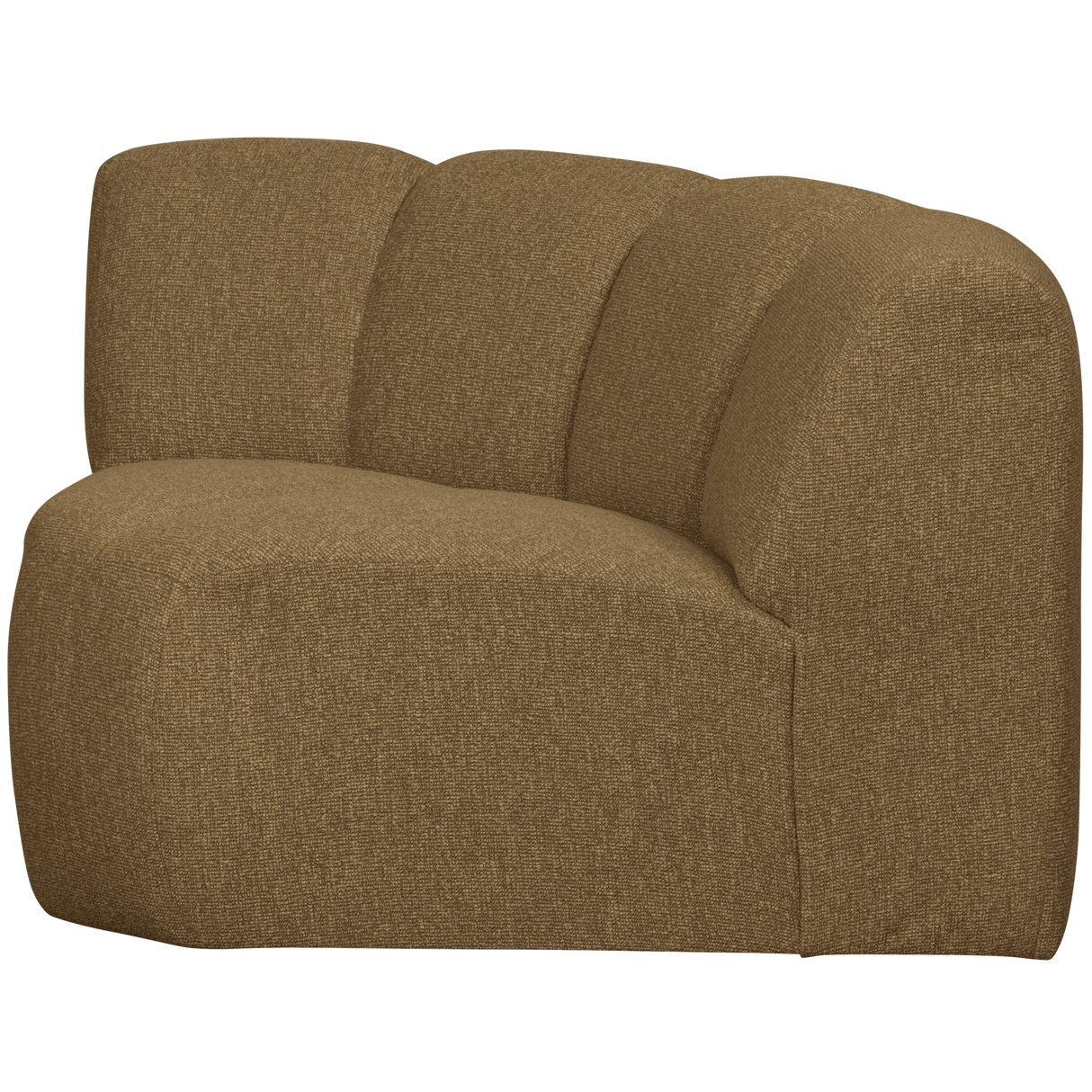 Mojo Hoekelement Boucle Geel/Bruin Melange