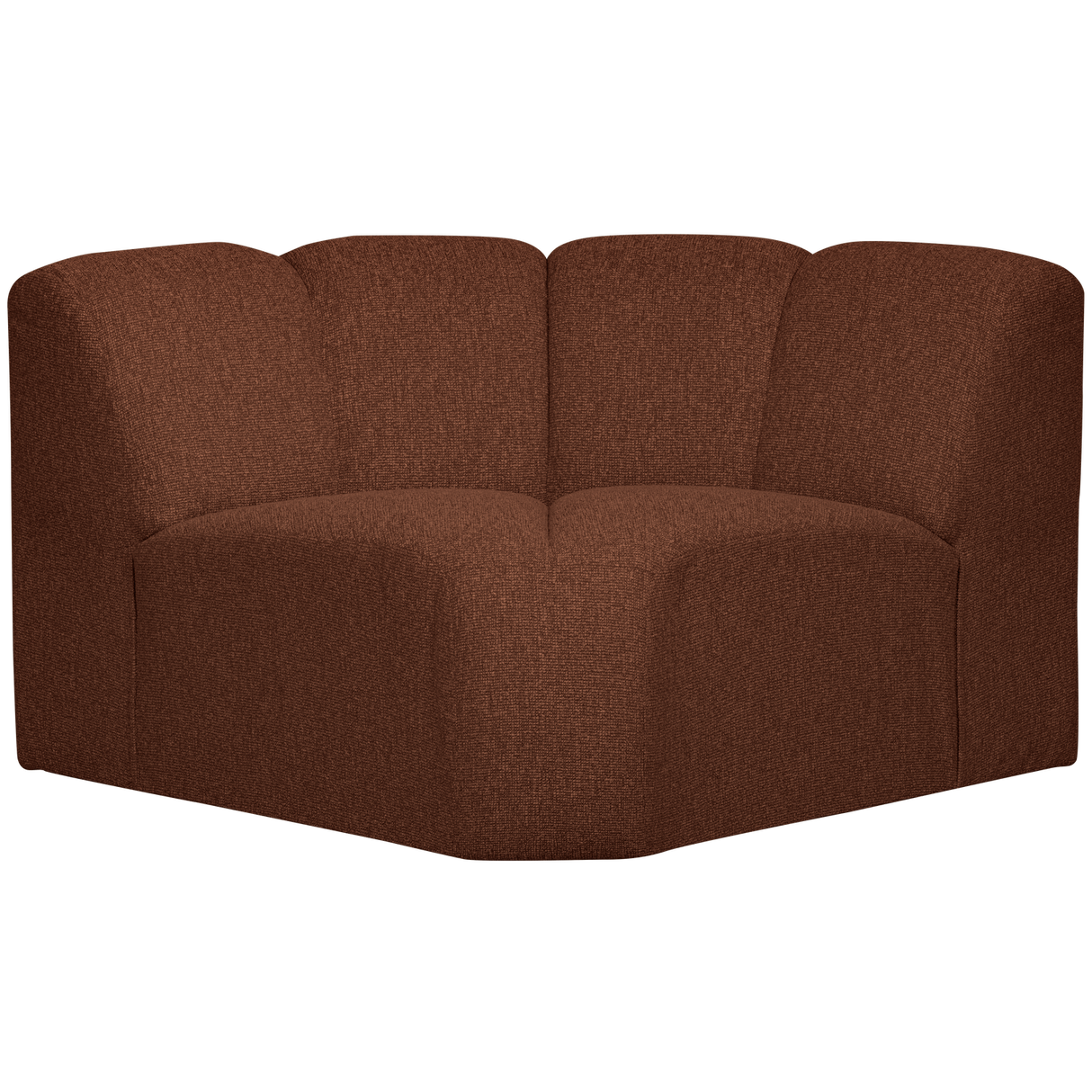 Mojo Hoekelement Boucle Roestbruin Melange van WOOOD – Luxe comfort op maat van PureWonen. Vraag naar de beste prijs.