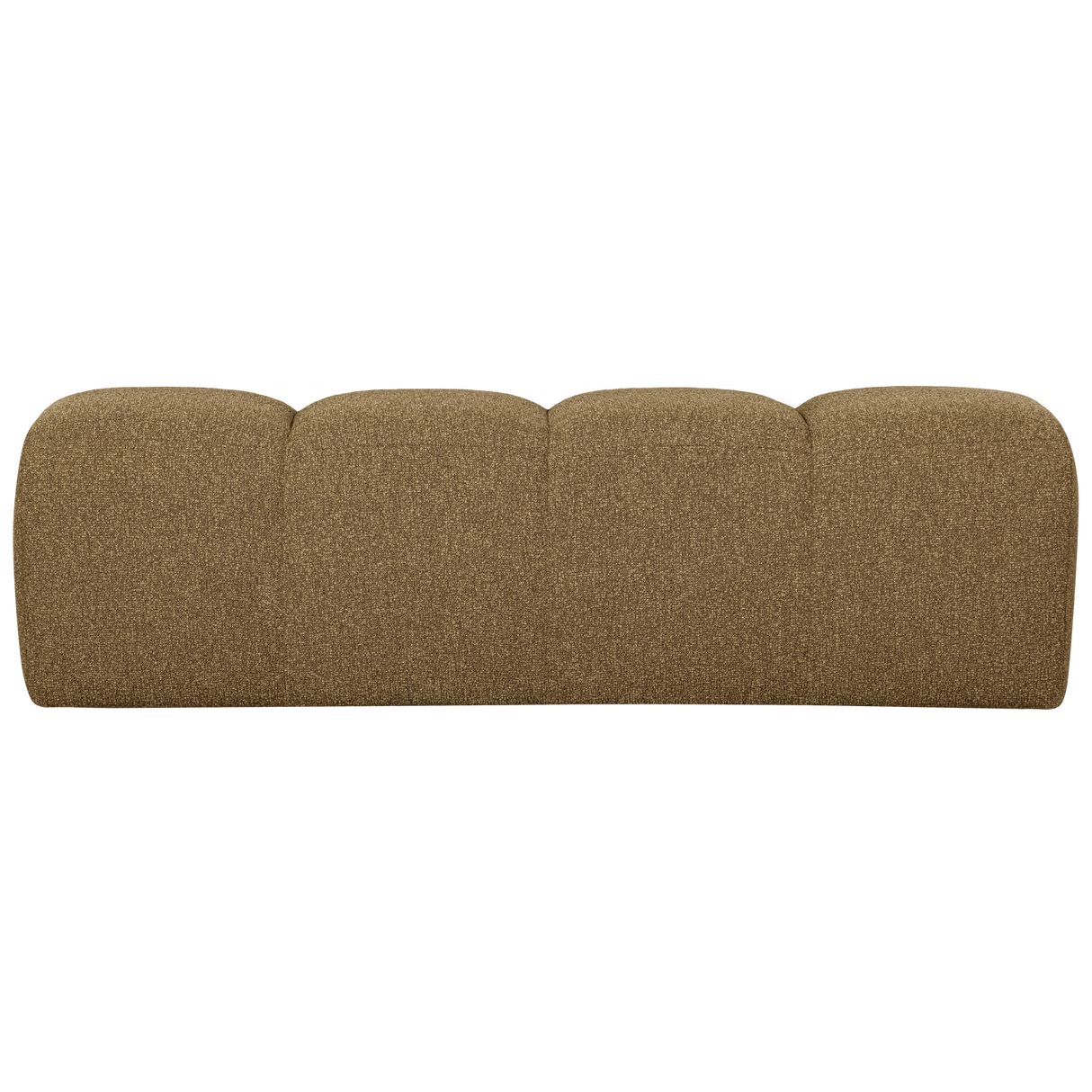 Mojo Eetbankje 164 Cm Boucle Geel/Bruin Melange van WOOOD – Luxe comfort op maat van PureWonen. Vraag naar de beste prijs.