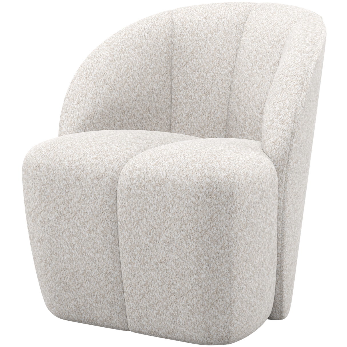 Mojo Draaifauteuil Wollig Ecru