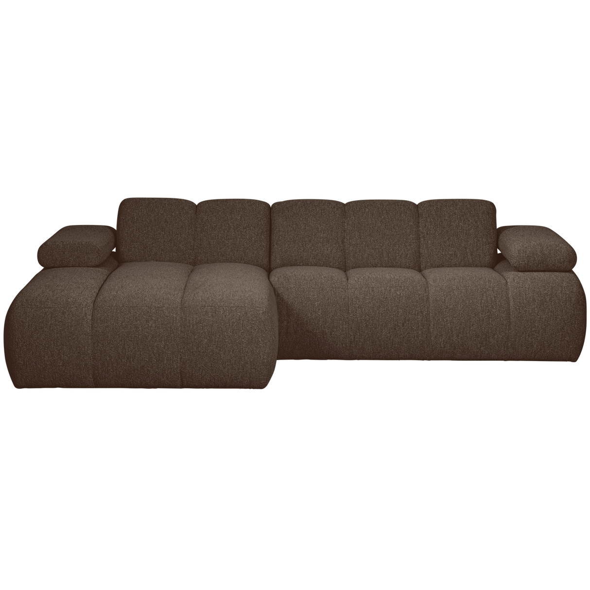 Mojo Chaise Longue Bank Links Boucle Bruin Melange