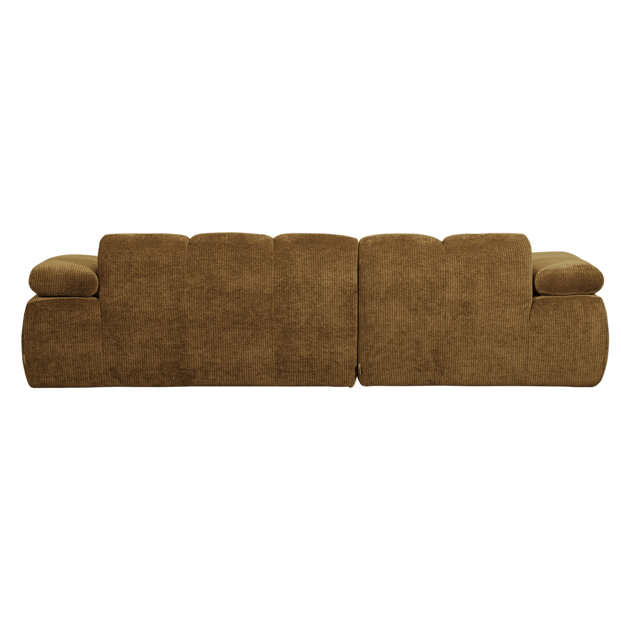Mojo Chaise Longue Bank Links Ribstof Honinggeel