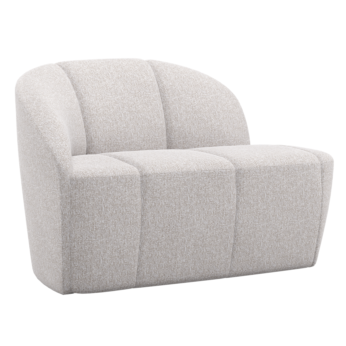 Mojo 2 Zits Bankje Links Boucle Ecru Melange van WOOOD – Luxe comfort op maat van PureWonen. Vraag naar de beste prijs.
