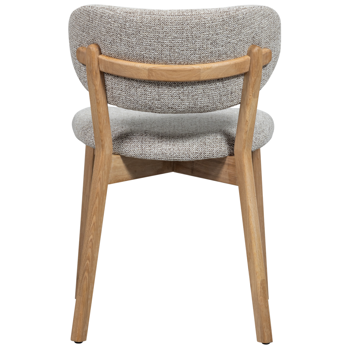 Udar Eetkamerstoel Naturel Met Houten Frame Naturel