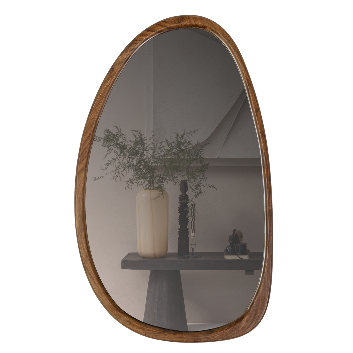 Leif Spiegel Hout Naturel 64 X38 Cm