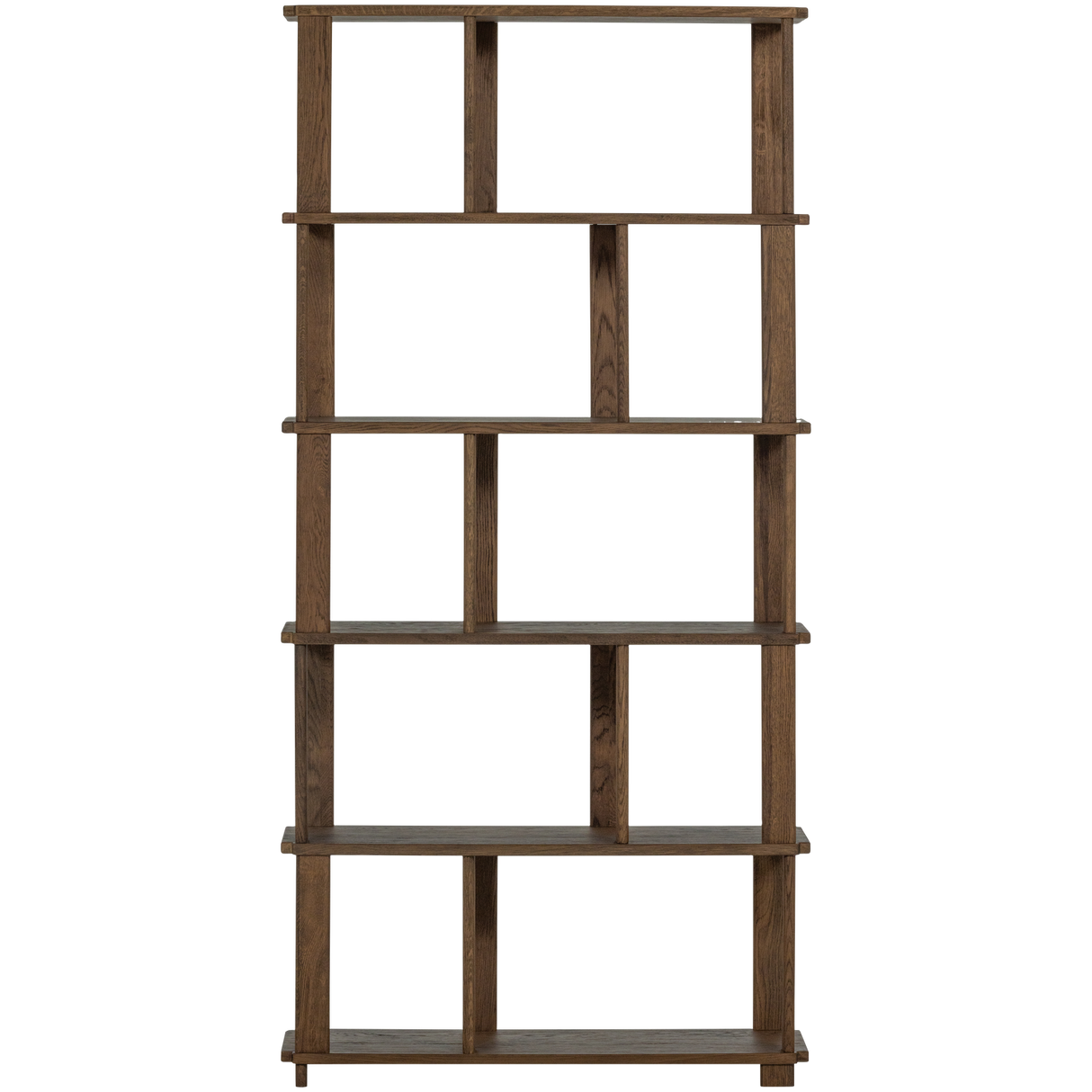 Riss Boekenkast Eikenhout Naturel 186x90 Cm