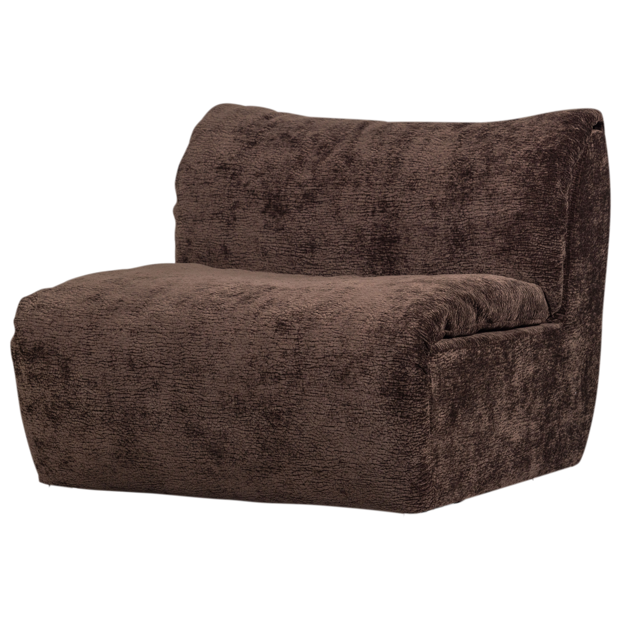 Baggy 1 Zits Element 3 D Chenille Donkerbruin