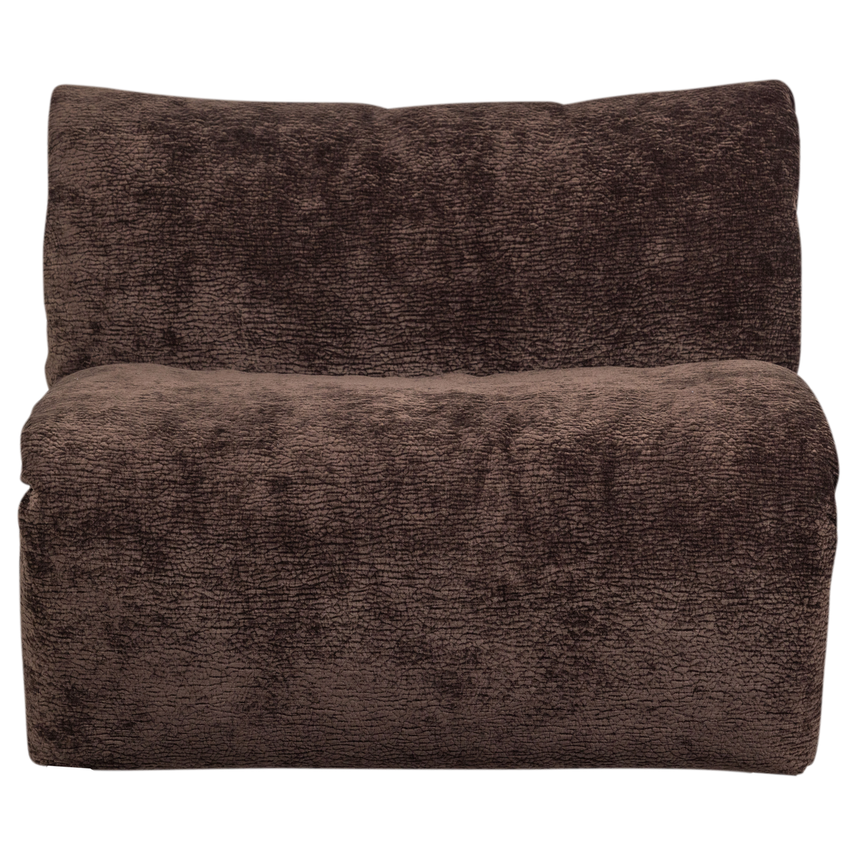 Baggy 1 Zits Element 3 D Chenille Donkerbruin