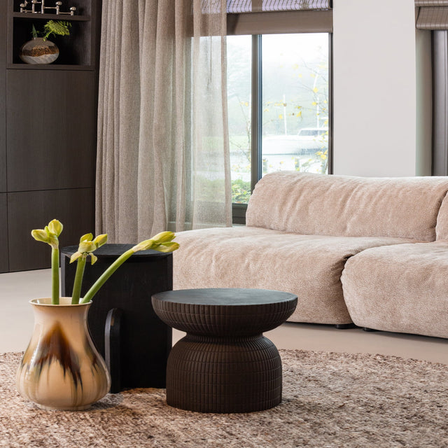 Samson Bijzettafel Fiber Clay Coffee 44x O37 Cm van WOOOD – Luxe comfort op maat van PureWonen. Vraag naar de beste prijs.