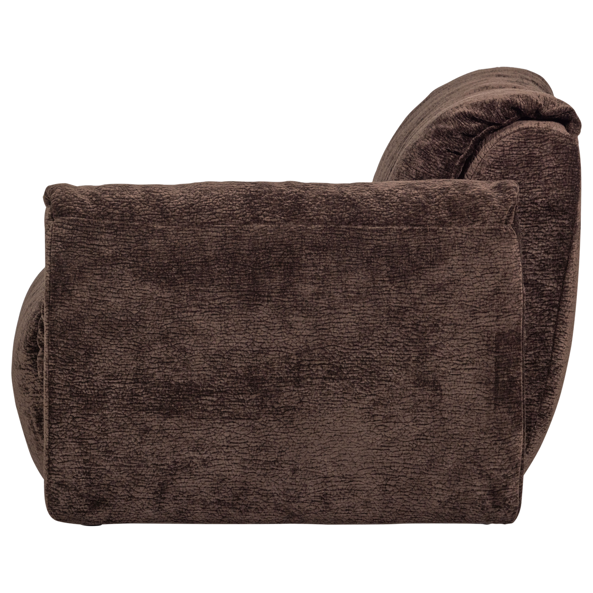 Baggy 1 Zits Element Met Arm Rechts 3 D Chenille Donkerbruin